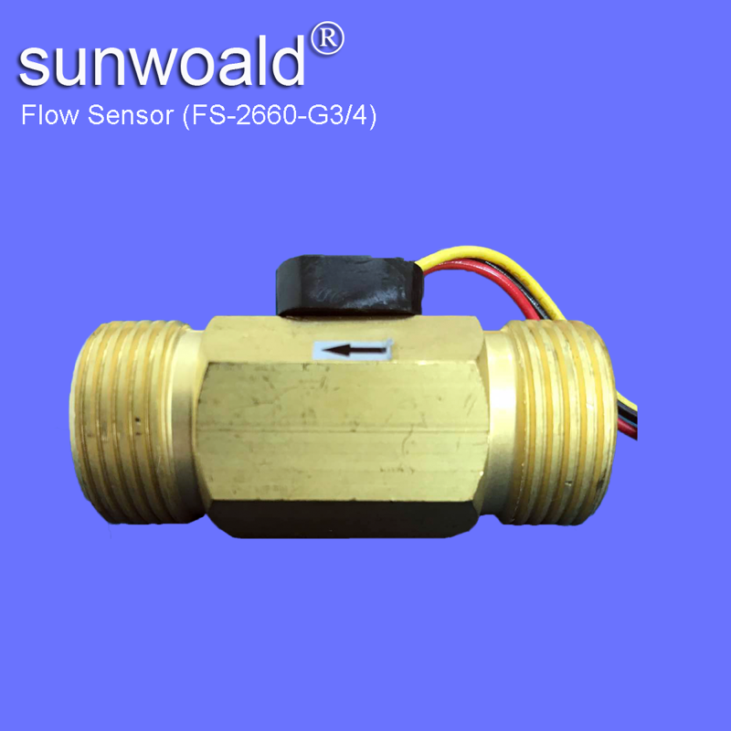 G3/4" brass flow sensor FS-2660-G3/4