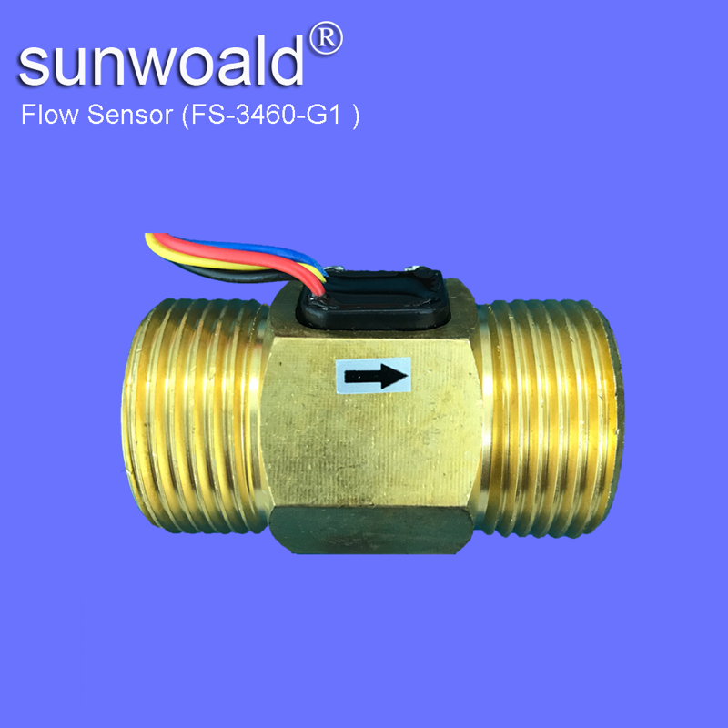 G1" brass flow sensor FS-3460-G1 male-male